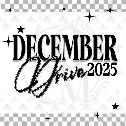 2025 NEW December Drive 2025