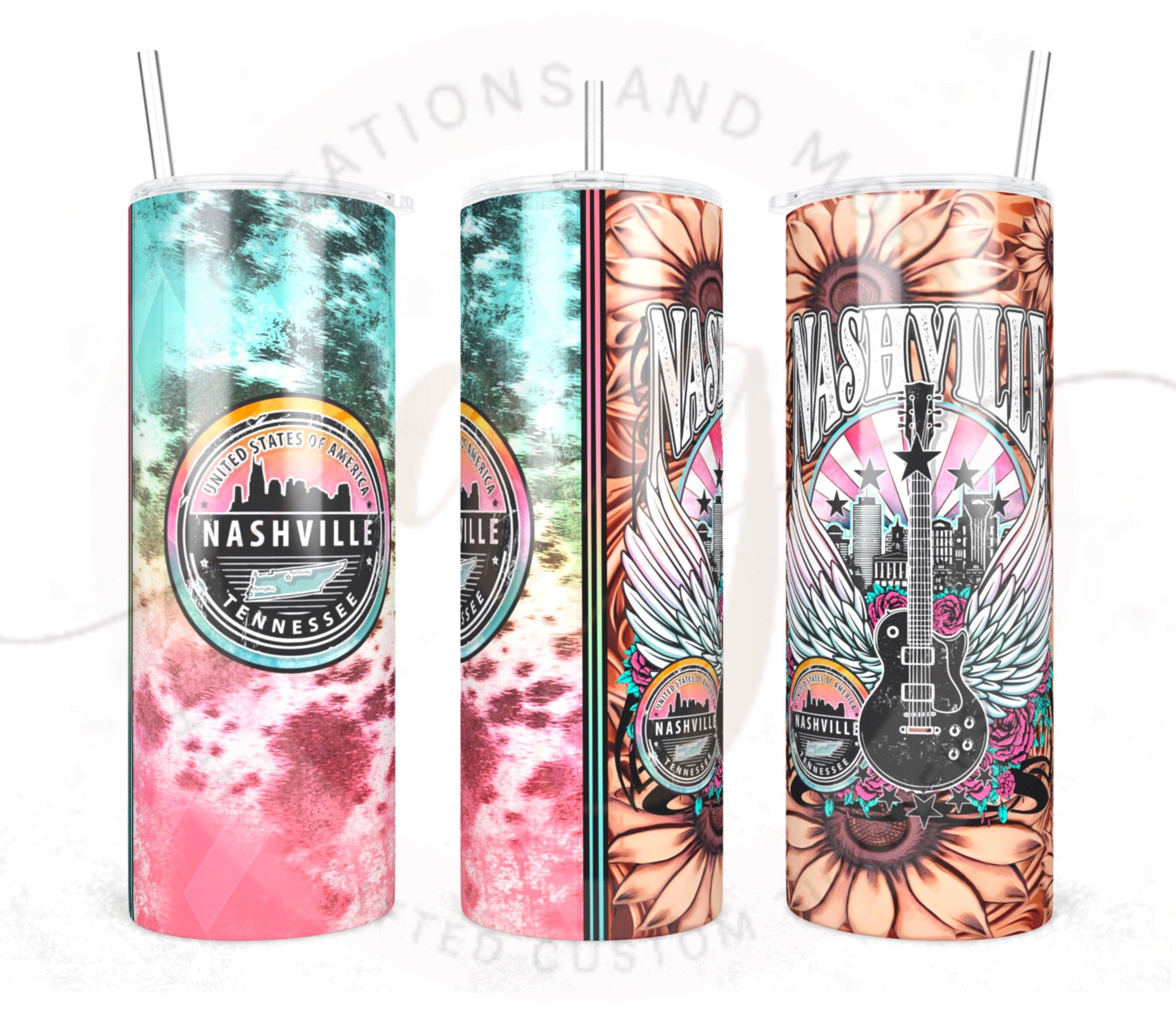 Nashville Tumbler Digital File – AG Creations And More