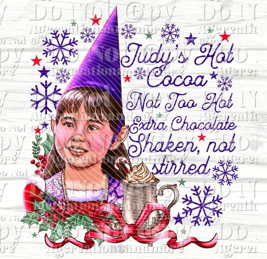 Judy’s hot cocoa Digital Download PNG