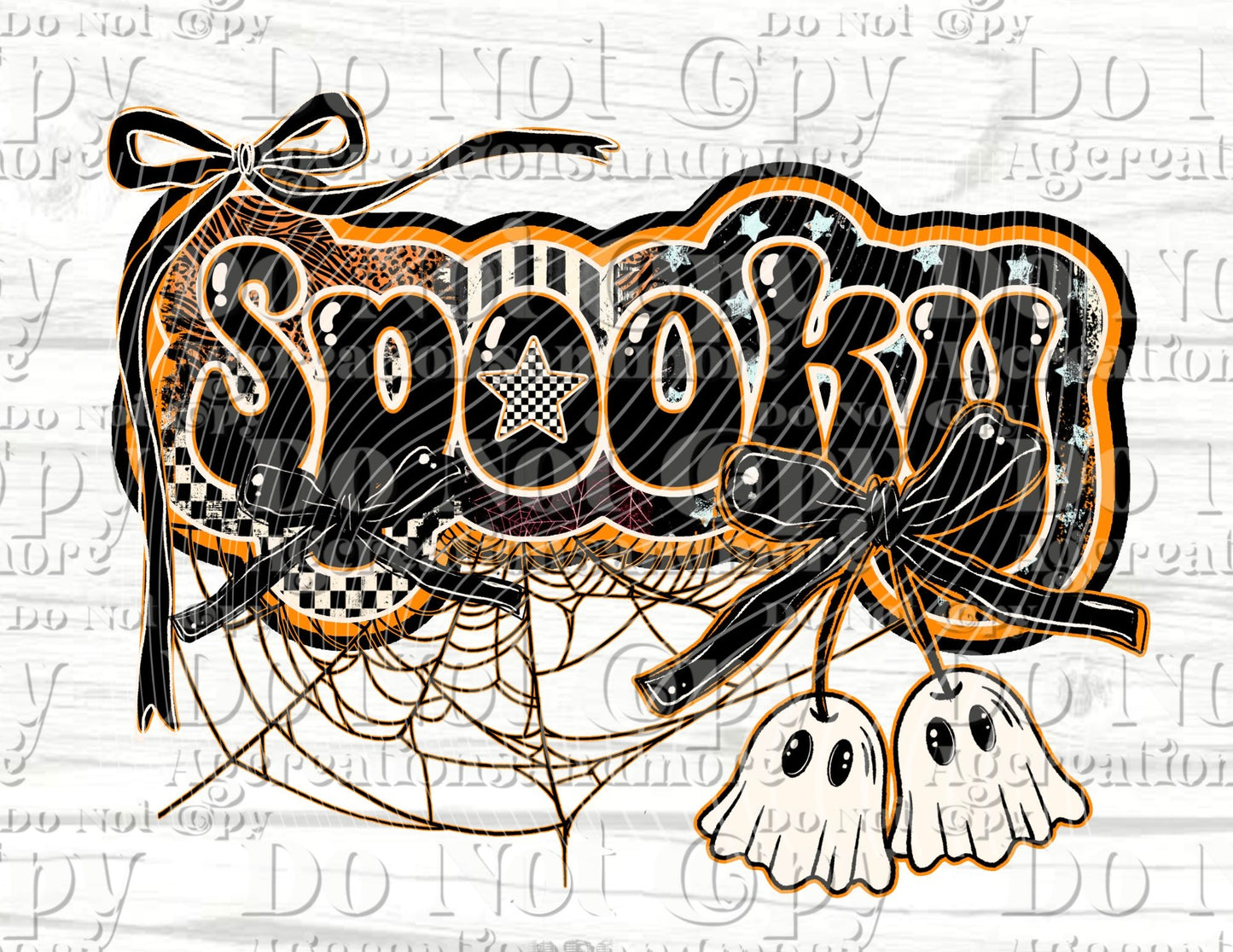 Halloween Ghost Spooky Png Digital Download PNG