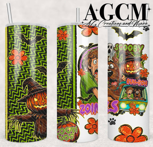 Mystery Dog 20oz Tumbler Design | Instant PNG Digital File