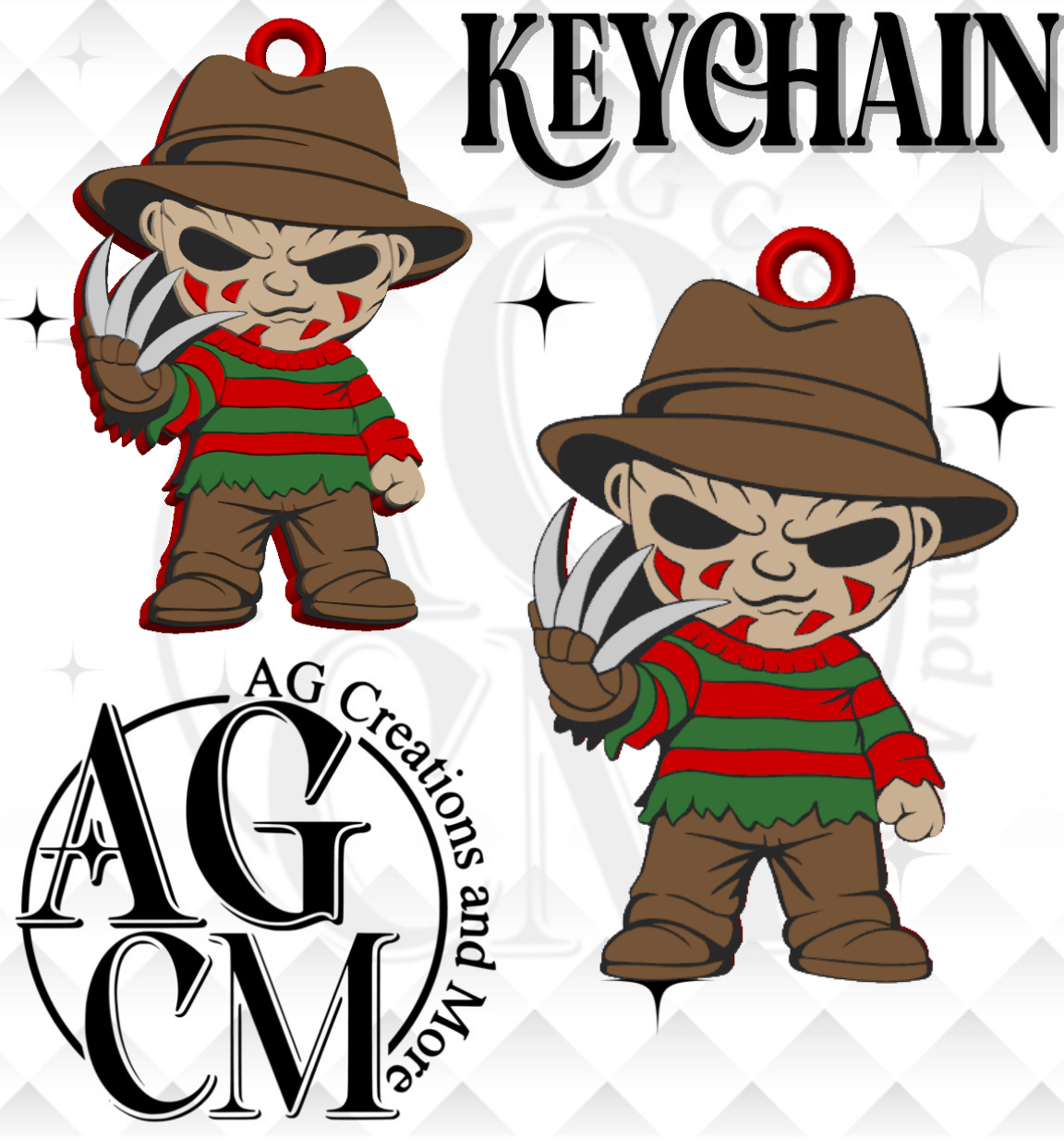 Elm Street 3D Keychain (wholesale)