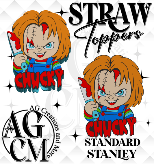 Good Guy 3D Straw Topper 3MF File
