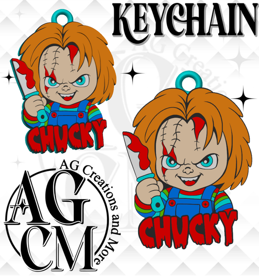 Good Guy 3D Keychain STL / 3MF Files