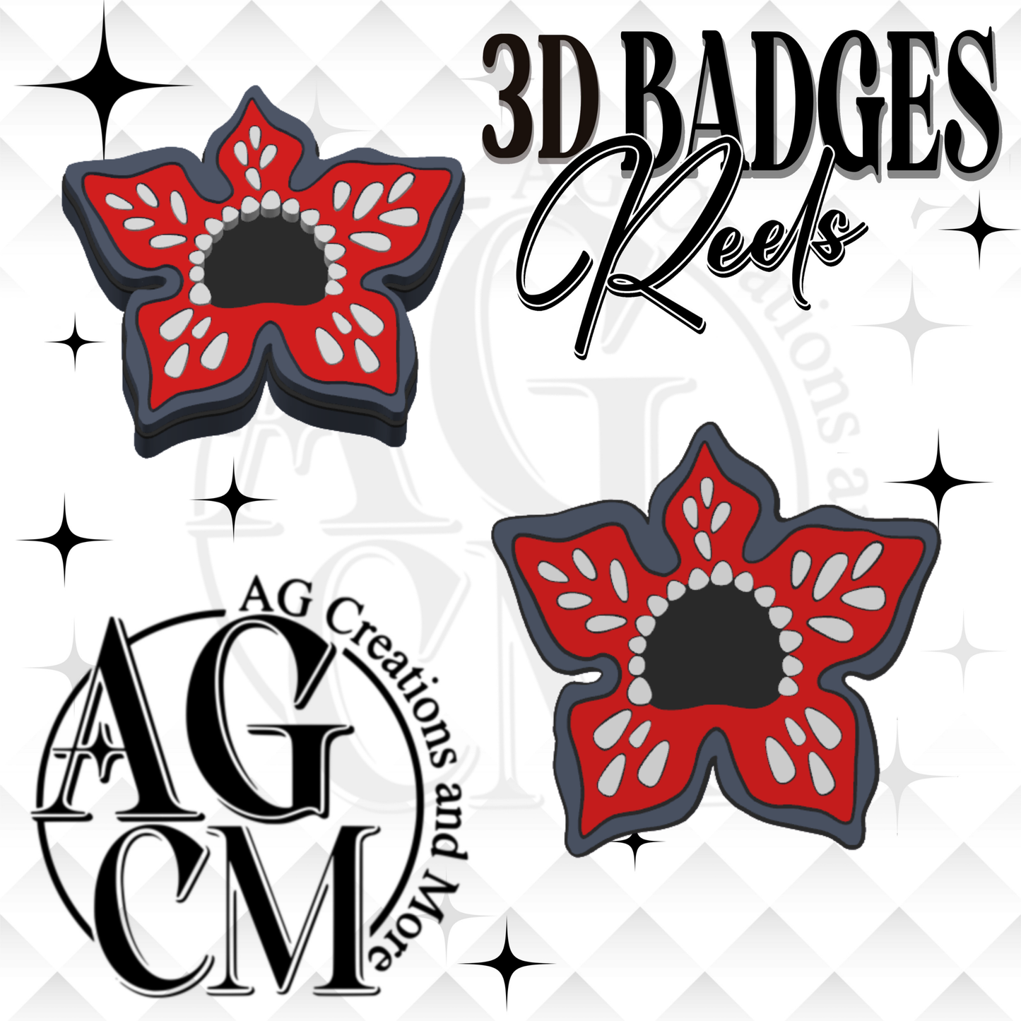 Demo 3D Badges/ Reels (wholesale)