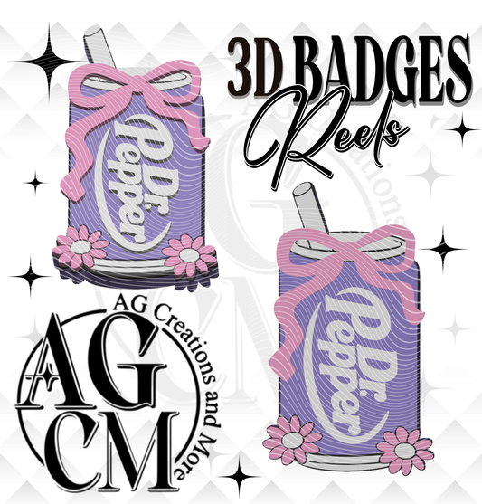 Girl Soda DP Badges/ Reels (wholesale)