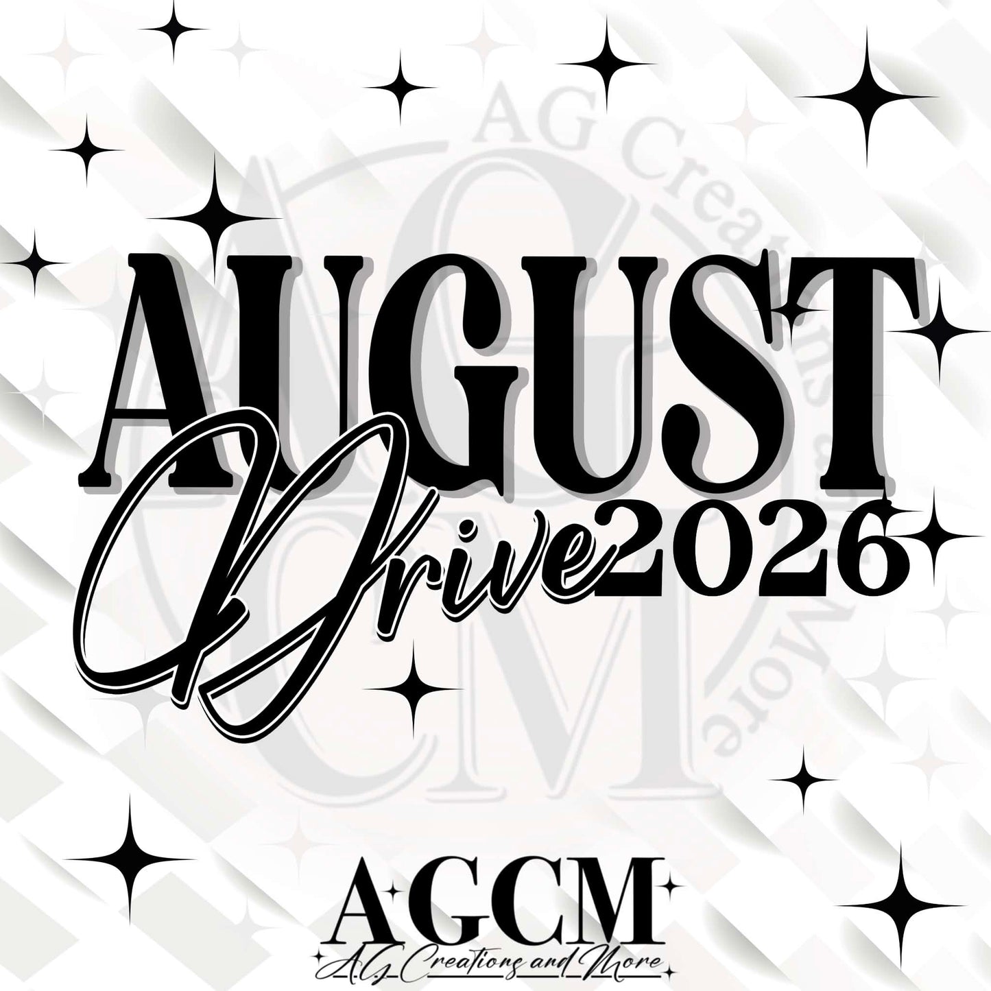 2026 August Drive 2026 NEW