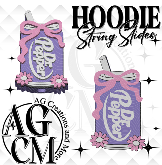 Girly Soda dp 3D Hoodie String Slide (wholesale)