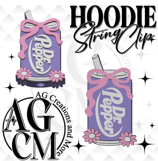 Girl soda DP 3D Hoodie String Slide 3MF File