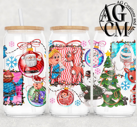 Red nosed 16oz libby wrap PNG