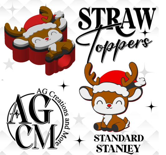 Christmas Reindeer 3MF File