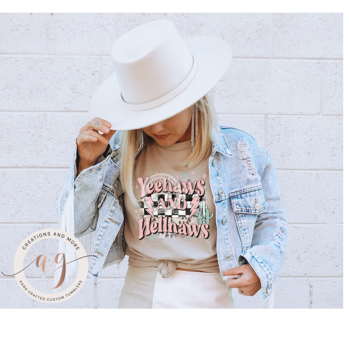 Western Yeehaw and Hellnaws PNG | Sublimation | Transfer Shirt | Digital Download