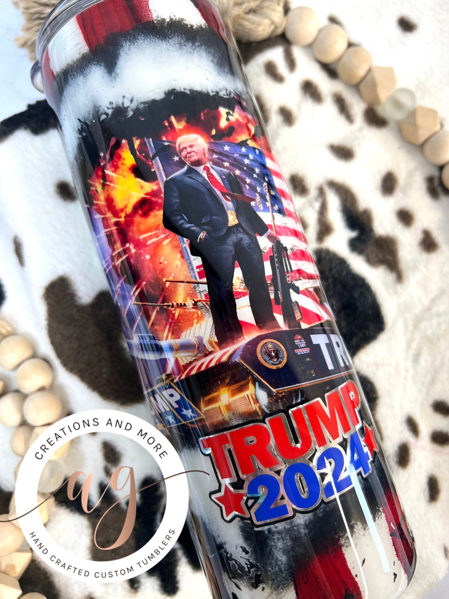 Trump 2024 Custom Tumbler