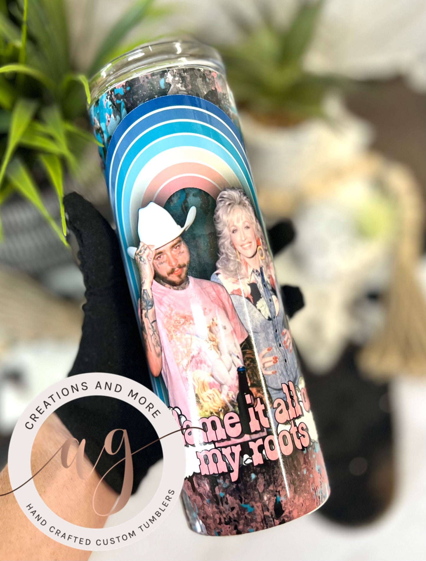 Dolly and Post Sublimation Tumbler