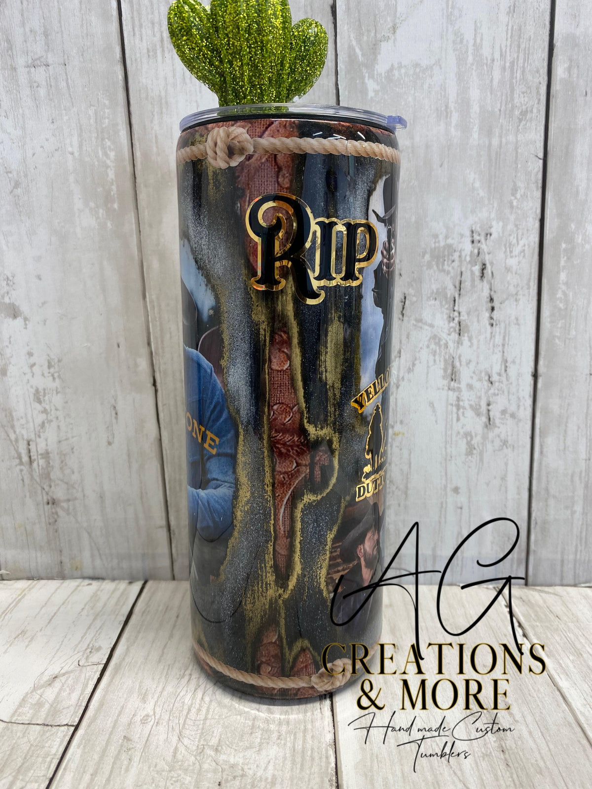 Rip and John Dutton Custom Tumbler