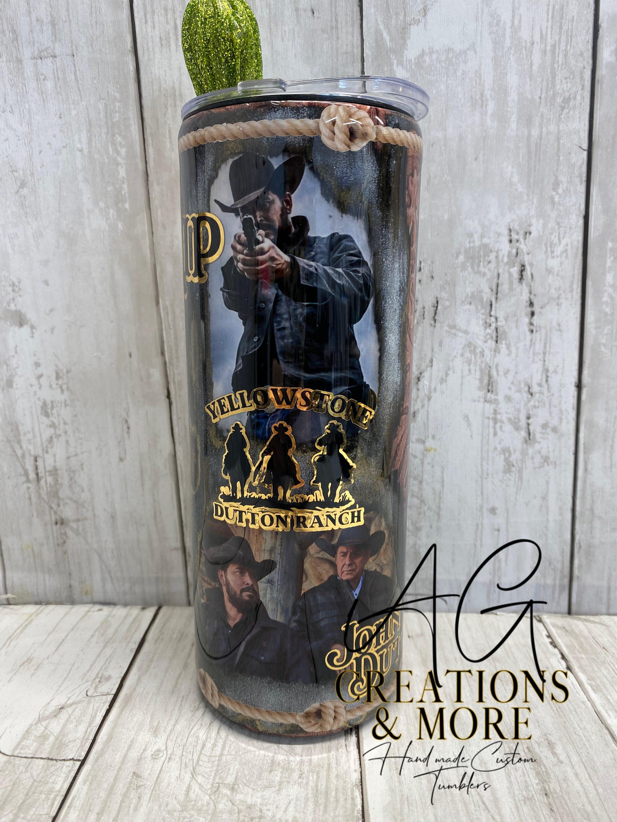 Rip and John Dutton Custom Tumbler