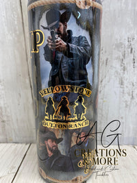 Rip and John Dutton Custom Tumbler