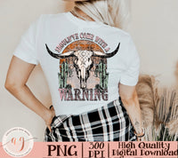 Western Boho Png, Should of Come with A Warning Png, Pocket Set