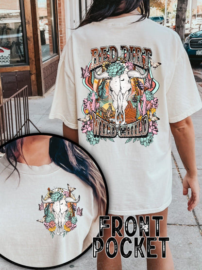 Western Red Dirt Pocket Set Png