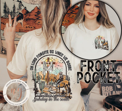 Western Cowgirl Faith Png