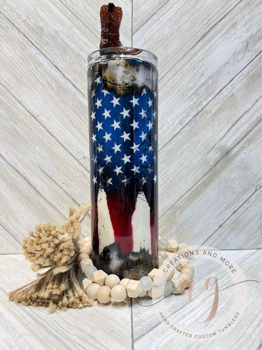 In God We Trust Second Amendment Eagle 32 oz Sublimation Bullet Thermo –  GressCustoms