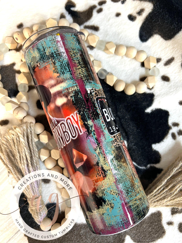 Urban Cowboy Sublimation Tumbler