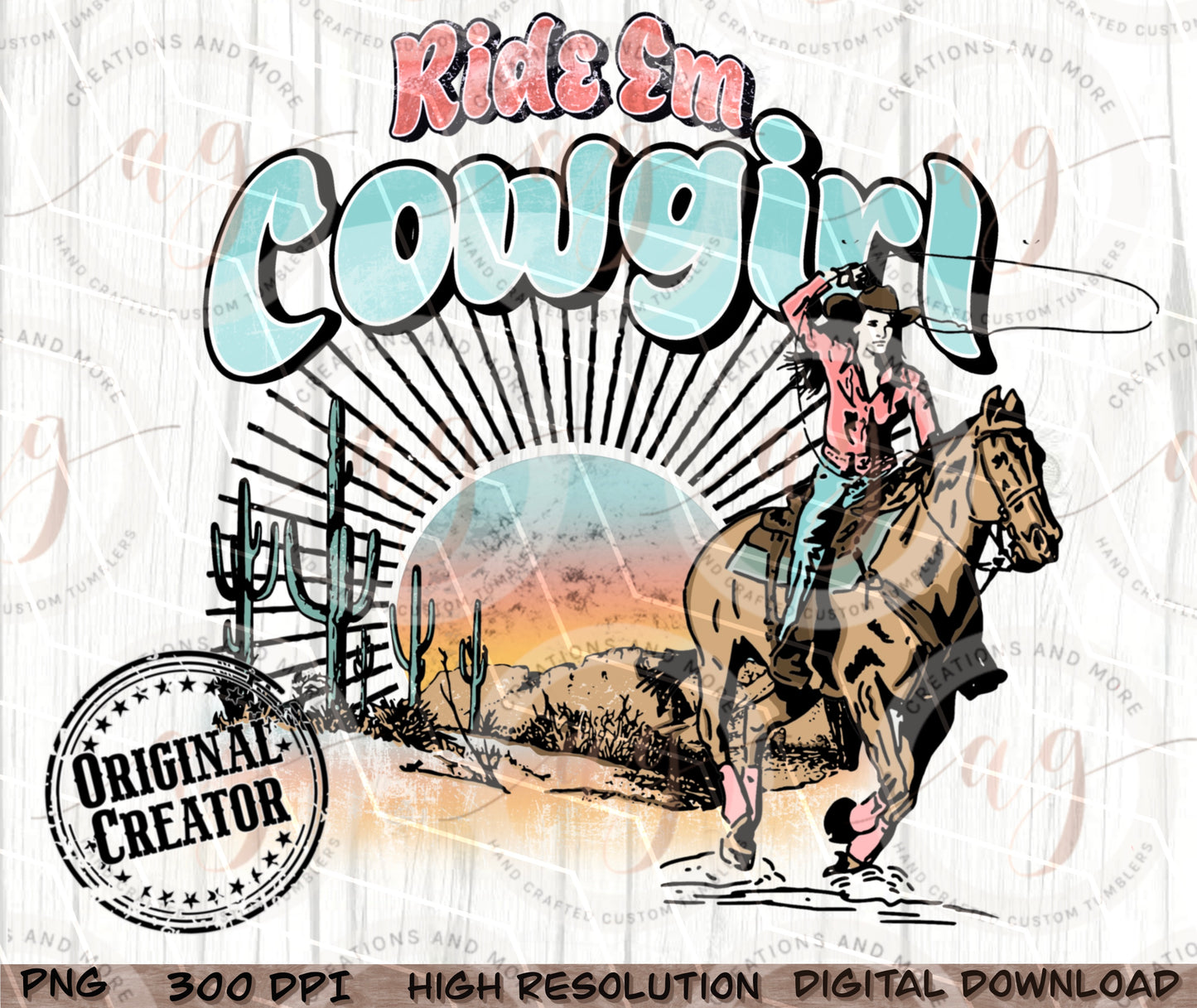 Western Cowgirl Png, Cowgirl Png, Ride em Cowgirl Png,