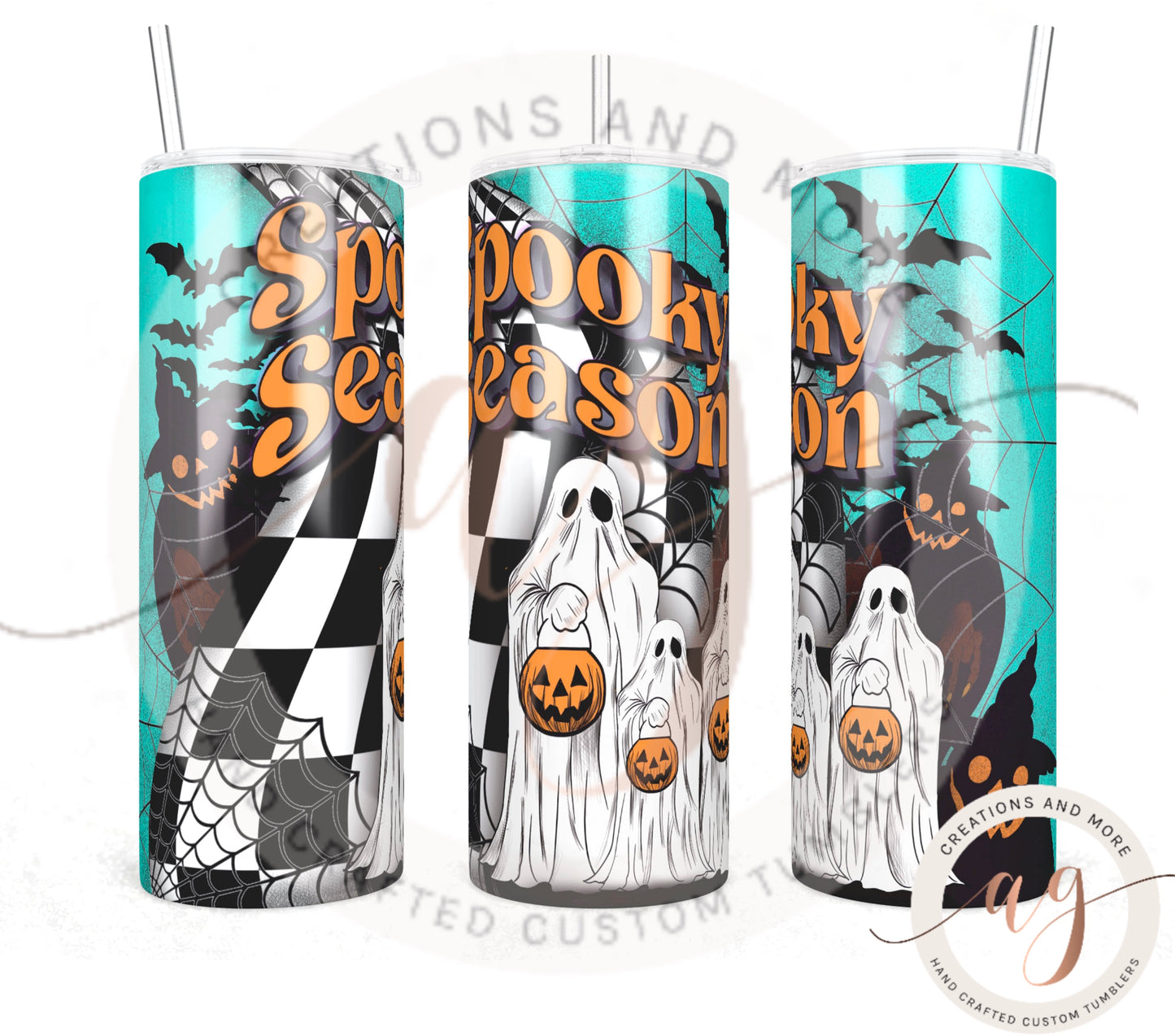 Halloween "Spooky Season" 20oz Tumbler | Sublimation | PNG |Digital Download | Instant Download