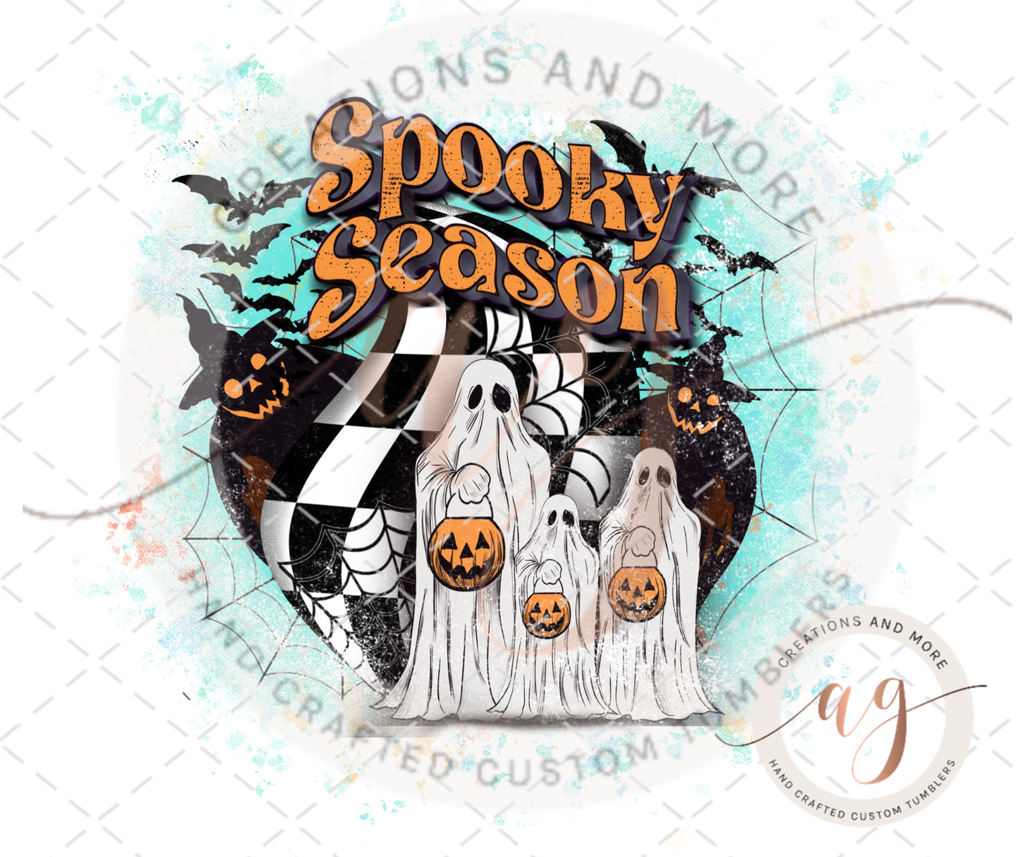 Halloween "Spooky Season" T-Shirt | Sublimation | PNG |Digital Download | Instant Download