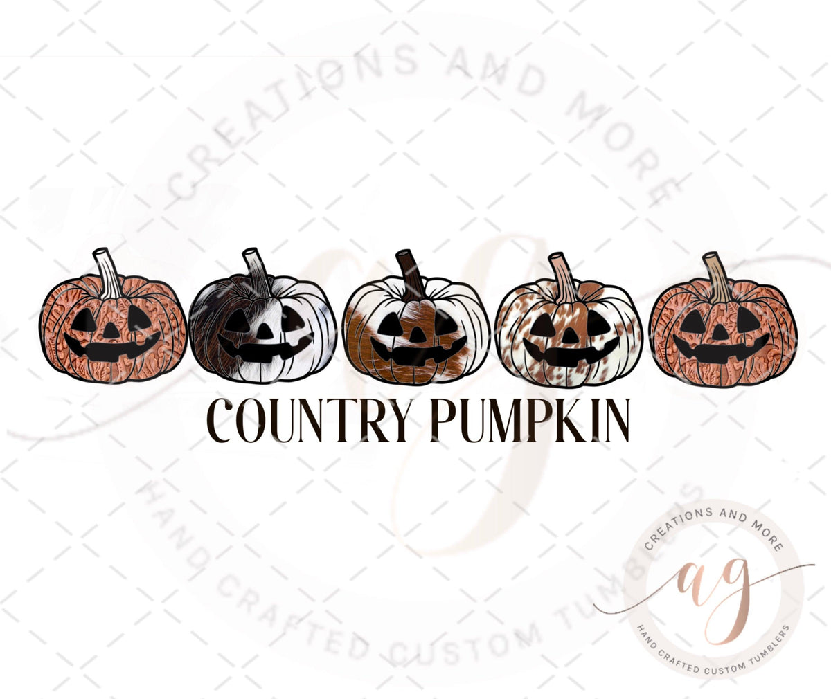 Western Country Pumpkin Sublimation Shirt PNG | Digital Download | Instant Download