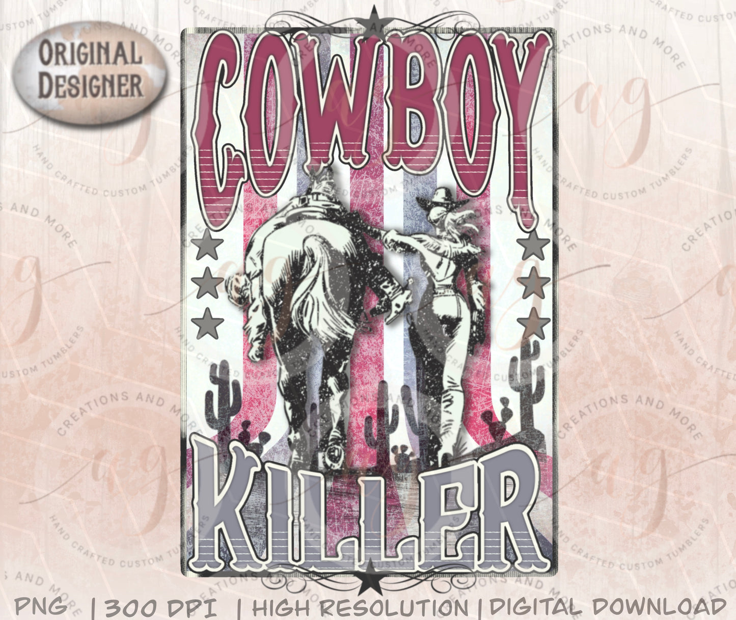 Western Cowboy Killer png