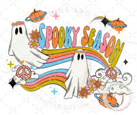 Halloween Retro Spooky Season PNG | Spooky Png | Halloween Png | Retro Png | Spooky Season Png | Groovy Png | Halloween Hippie Png