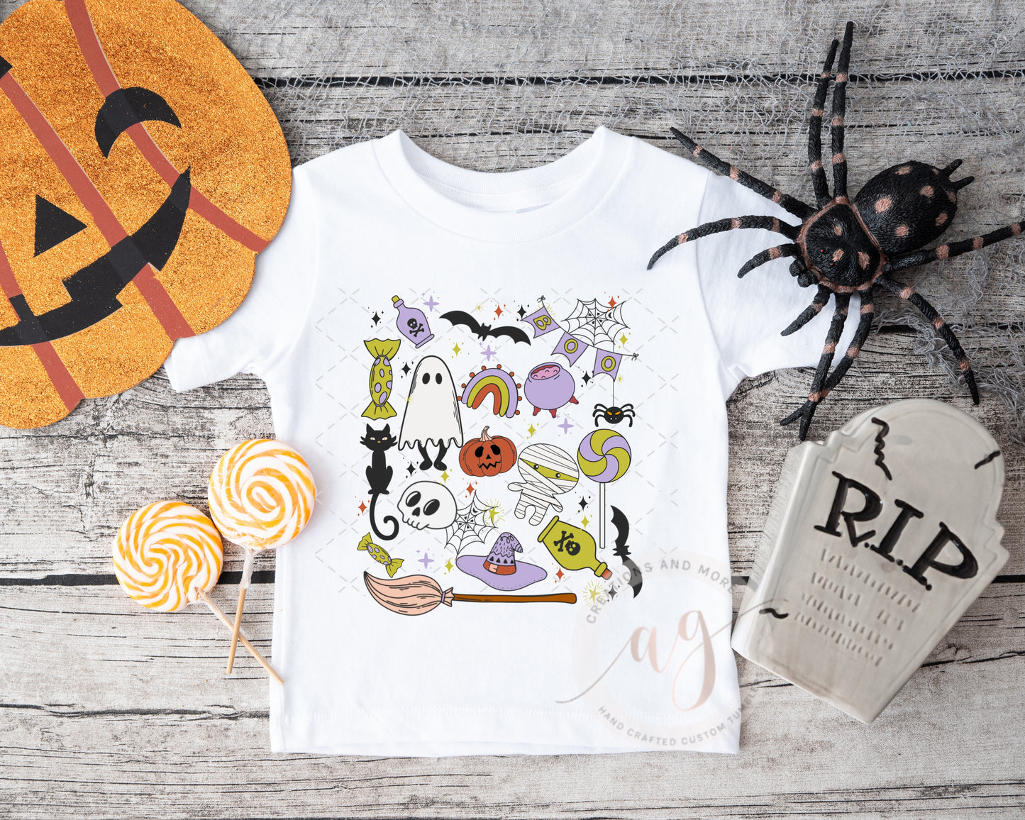 Retro Halloween PNG, Retro Fall Sublimation Png