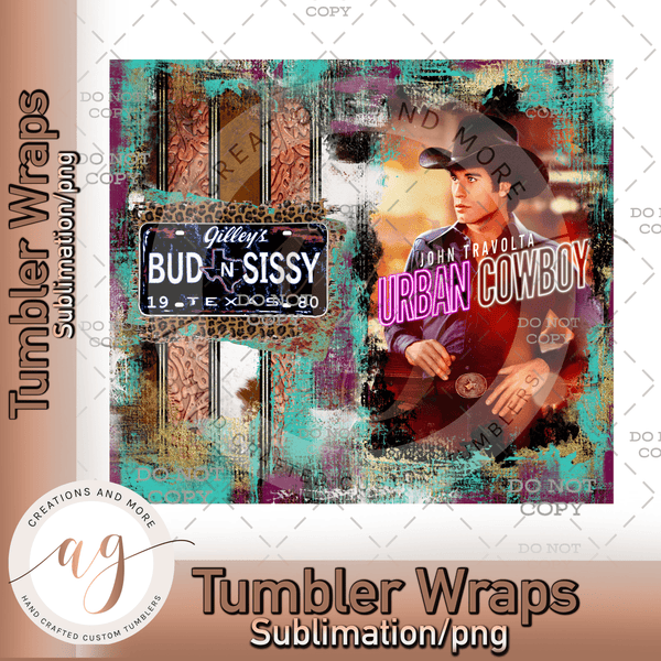 Urban Cowboy Sublimation | PNG | Digital Download