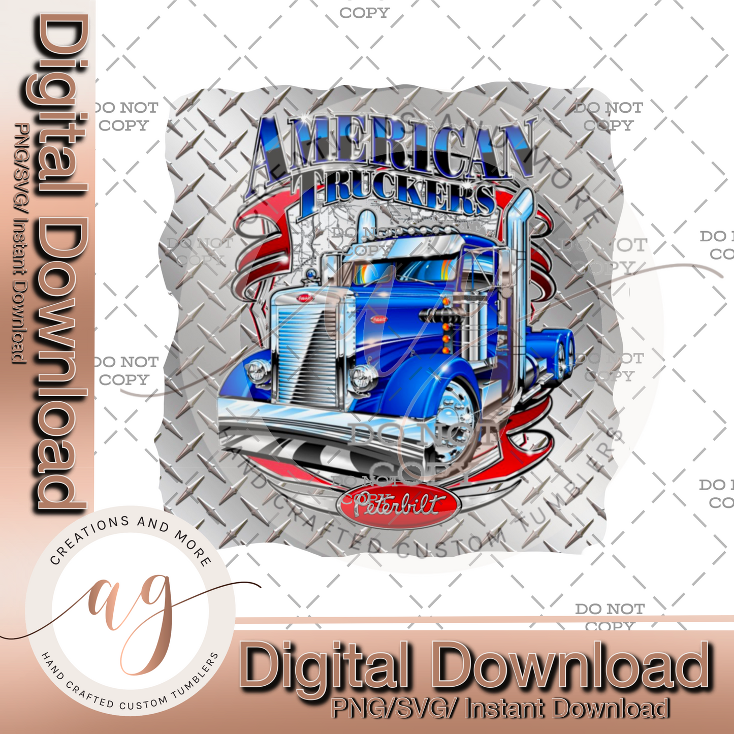 Peterbilt PNG | Instant Download | Digital File