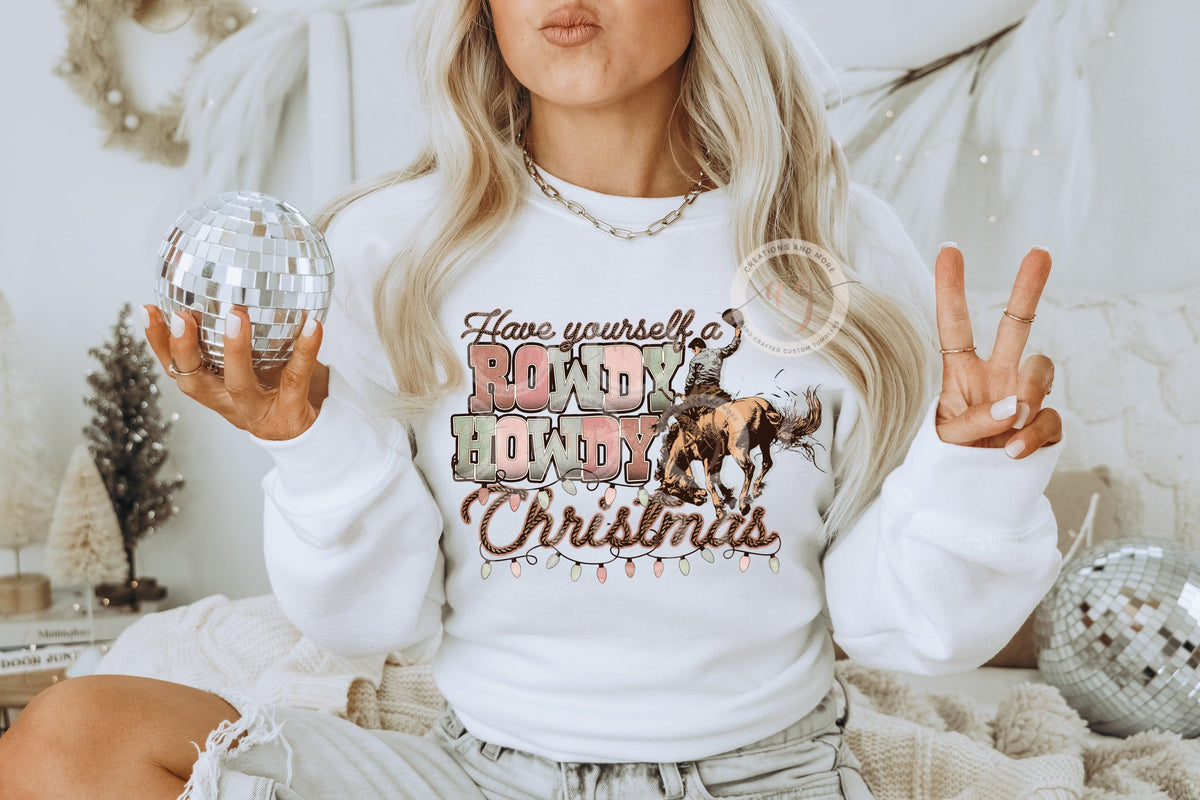 Western Christmas Cowboy