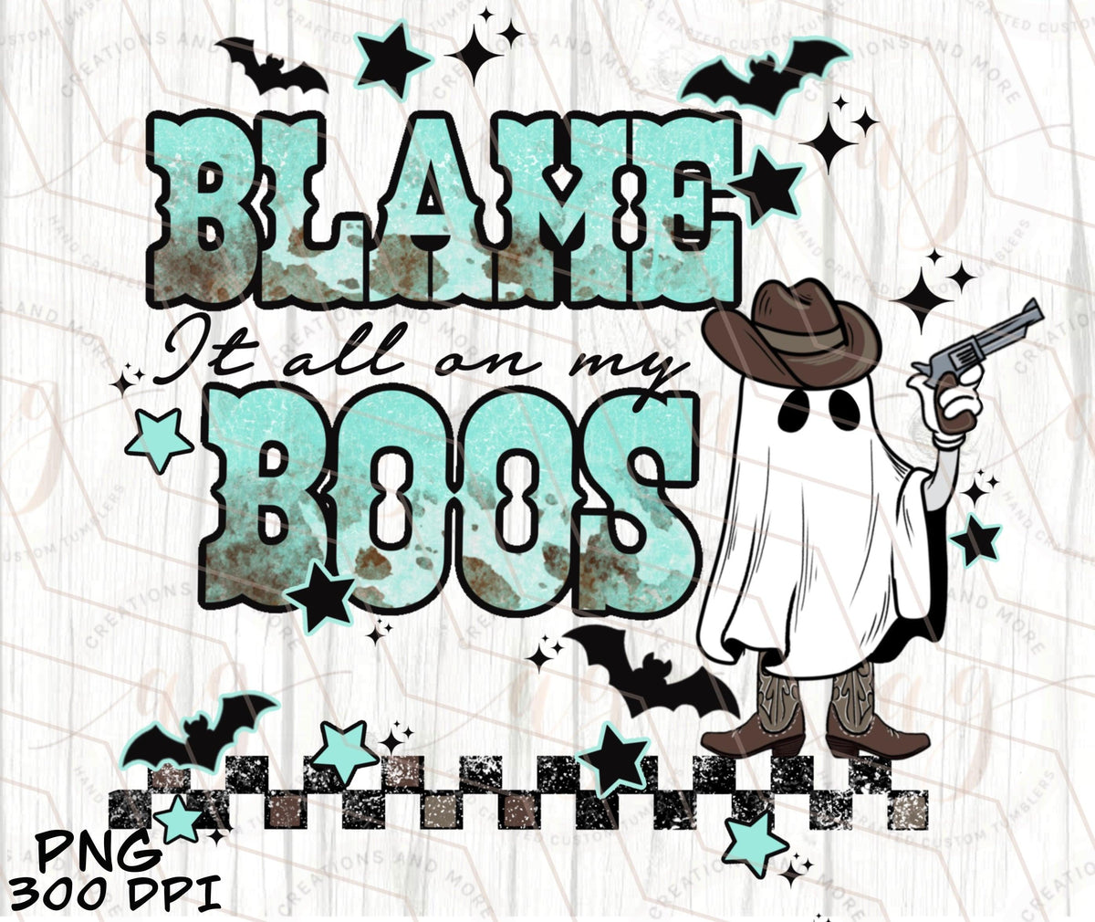 Western Retro Ghost Halloween Png