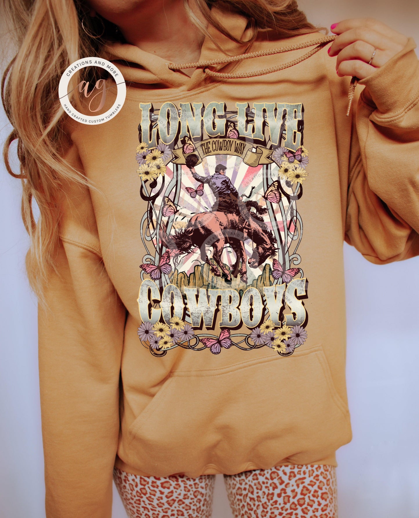 Western Long Live Cowboy