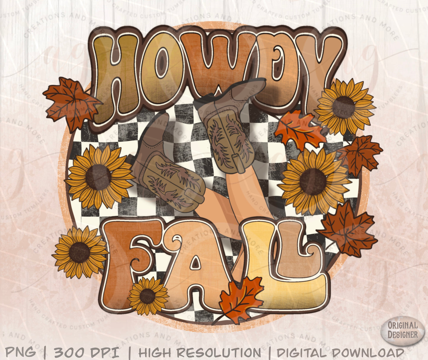 Western Howdy Fall Png