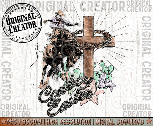 Easter Cowboy Png