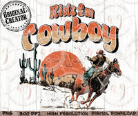 Western Ride em Cowboy Png, Cowboy Digital