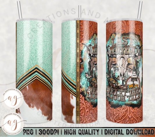 Last Night Tumbler Wrap Png