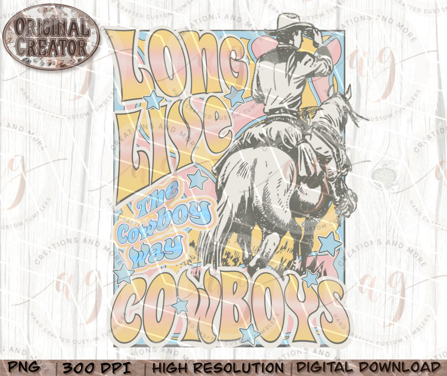 Western Long Live Cowboys