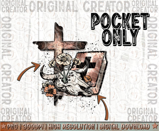 Christian Png, There Was Jesus Png Pocket Only,