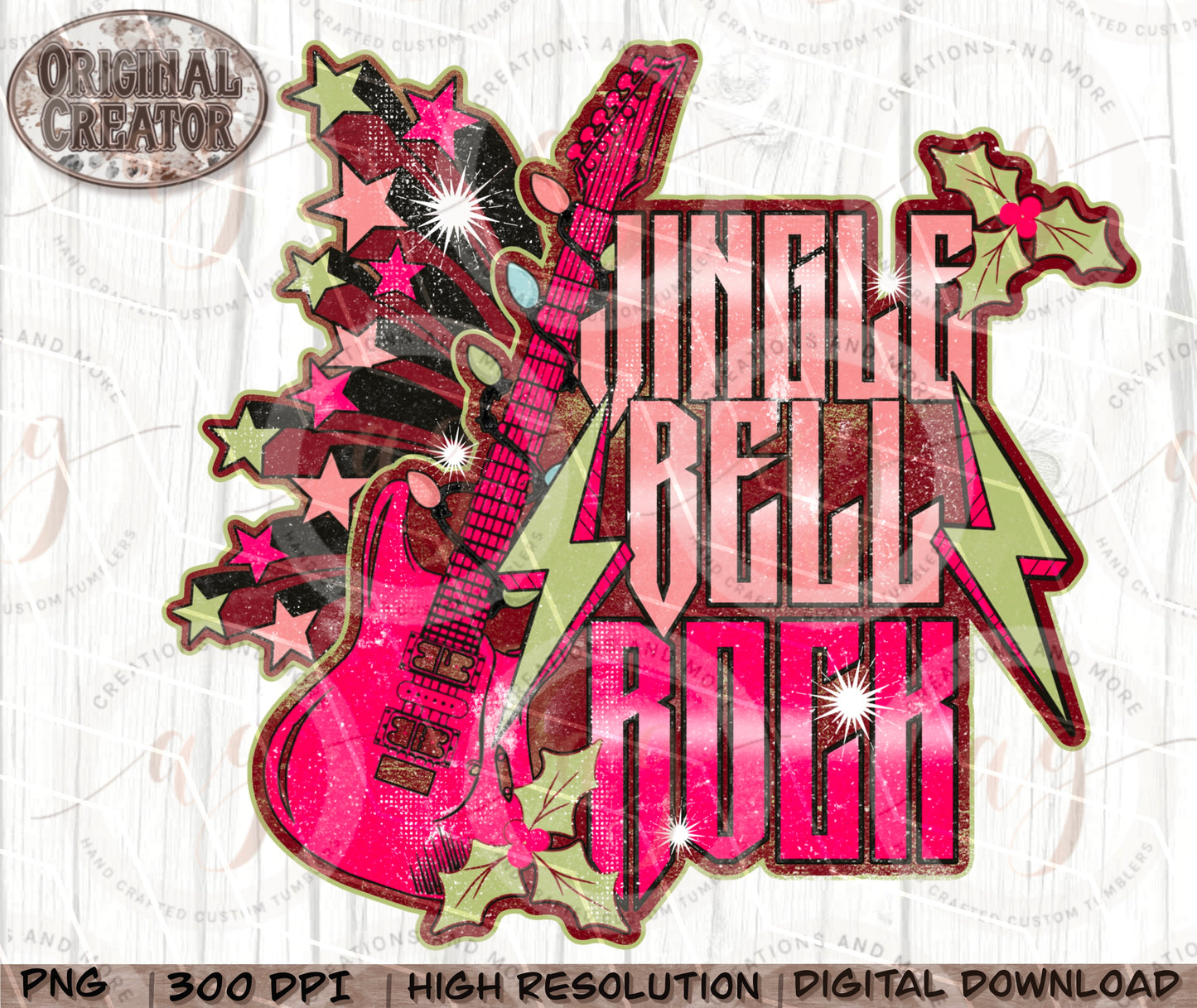 Jingle Bell Rock PNG, Rockin Christmas