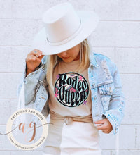 Western Retro Rodeo Queen PNG | Sublimation | Digital Download | shirt Transfer