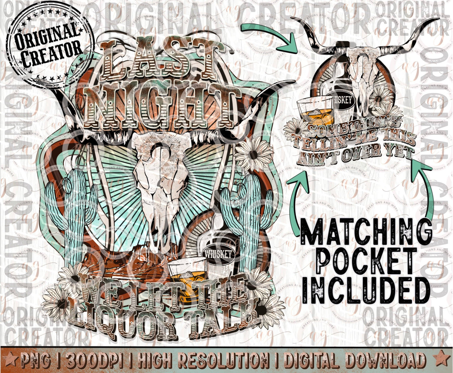 NEW- Last Night Pocket Set