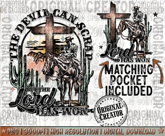 Lord Has Won Pocket Set