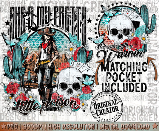 Pretty Little Poison Pocket Set