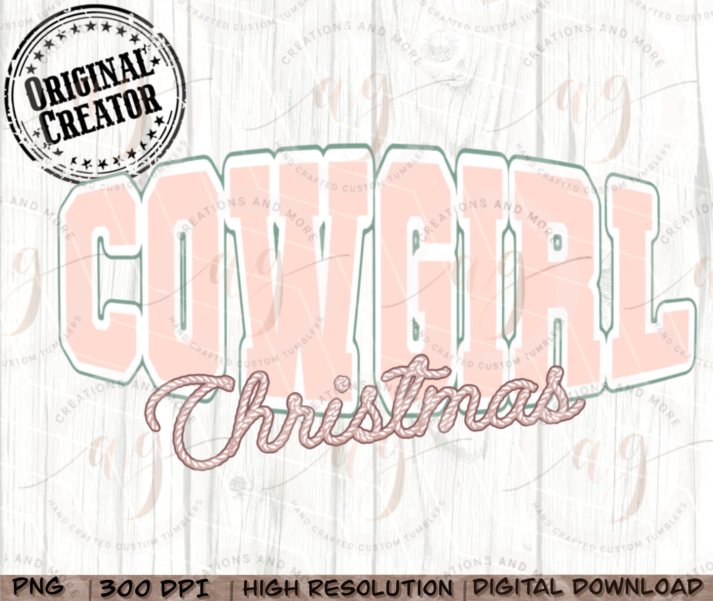 Western Cowgirl Christmas